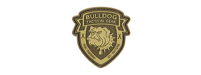 G-Force Shield Bulldog PVC Morale Patch