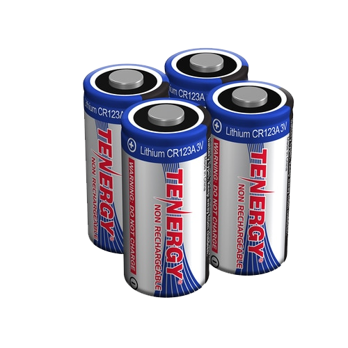Tenergy CR123A Lithium Battery with PTC Protected - [Non-Rechargeable]