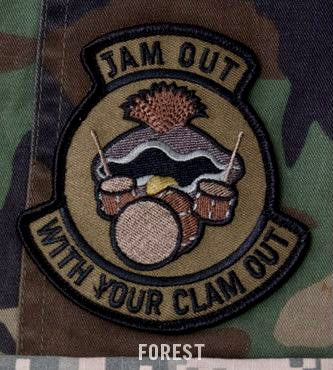 MSM Jam Out Embroidered Morale Patch