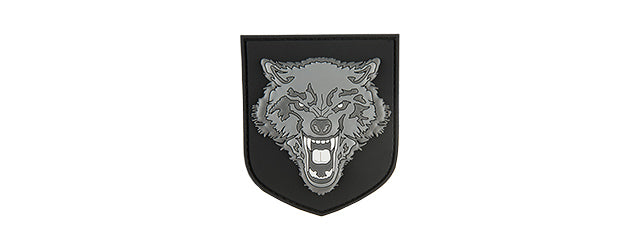 G-Force Shield Gray PVC Morale Patch