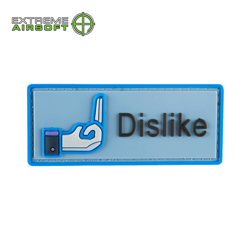 G-Force Dislike Social Media PVC Morale Patch