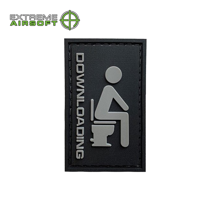 G-Force Downloading Toilet PVC Morale Patch