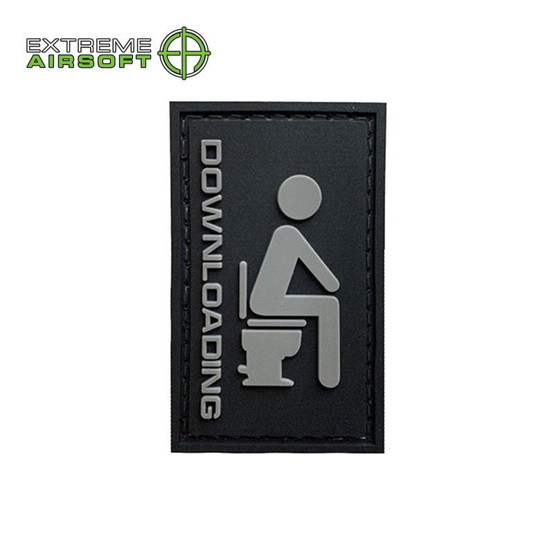 G-Force Downloading Toilet PVC Morale Patch