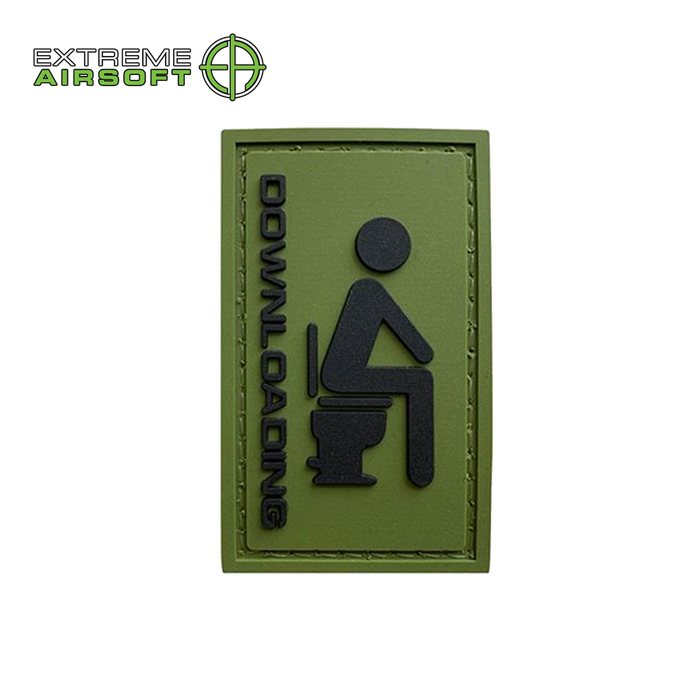 G-Force Downloading Toilet PVC Morale Patch