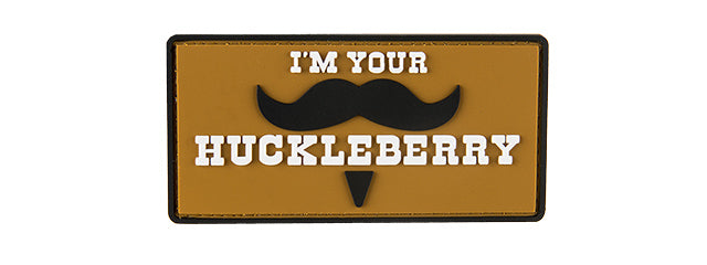 G-Force I’m Your Huckleberry PVC Morale Patch