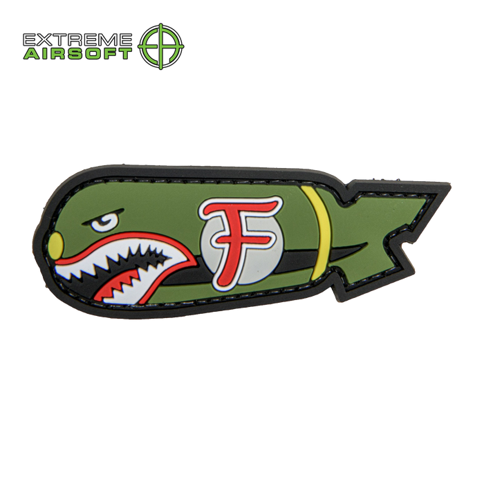 F-Bomb Shark PVC Patch