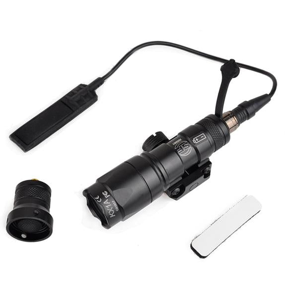 Avengers Airsoft Tactical CREE LED Scout Mini Weapon Light w/ Pressure Pad