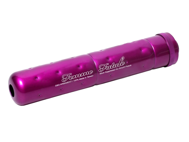 G&G Socom Mock Suppressor-L Pink