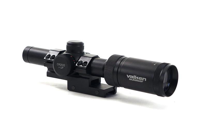 Valken 1-4x20 Mil-Dot Scope w/ Mount