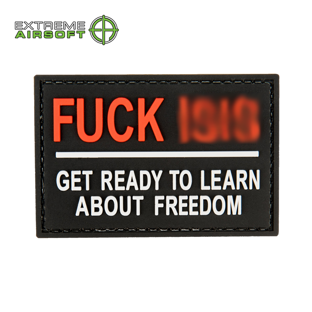Get Ready to Learn About Freedom PVC Morale Patch