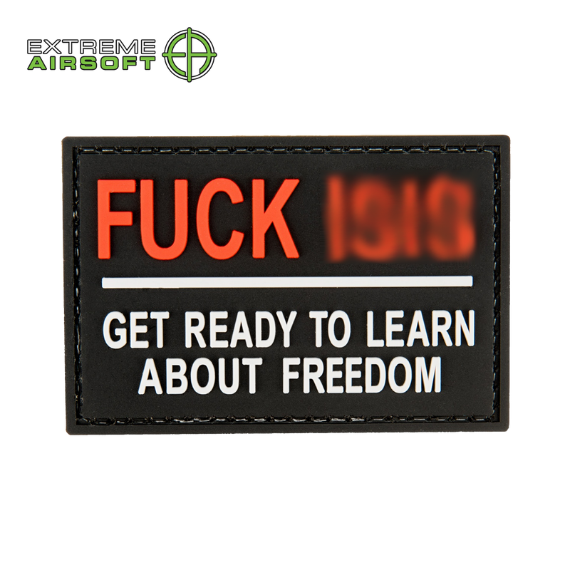 Get Ready to Learn About Freedom PVC Morale Patch