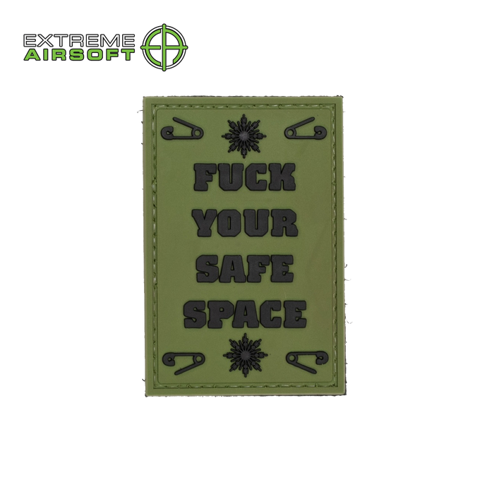 F*ck Your Safe Space PVC Patch