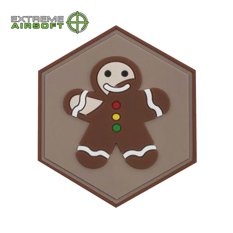 Gingerbread Man PVC Patch