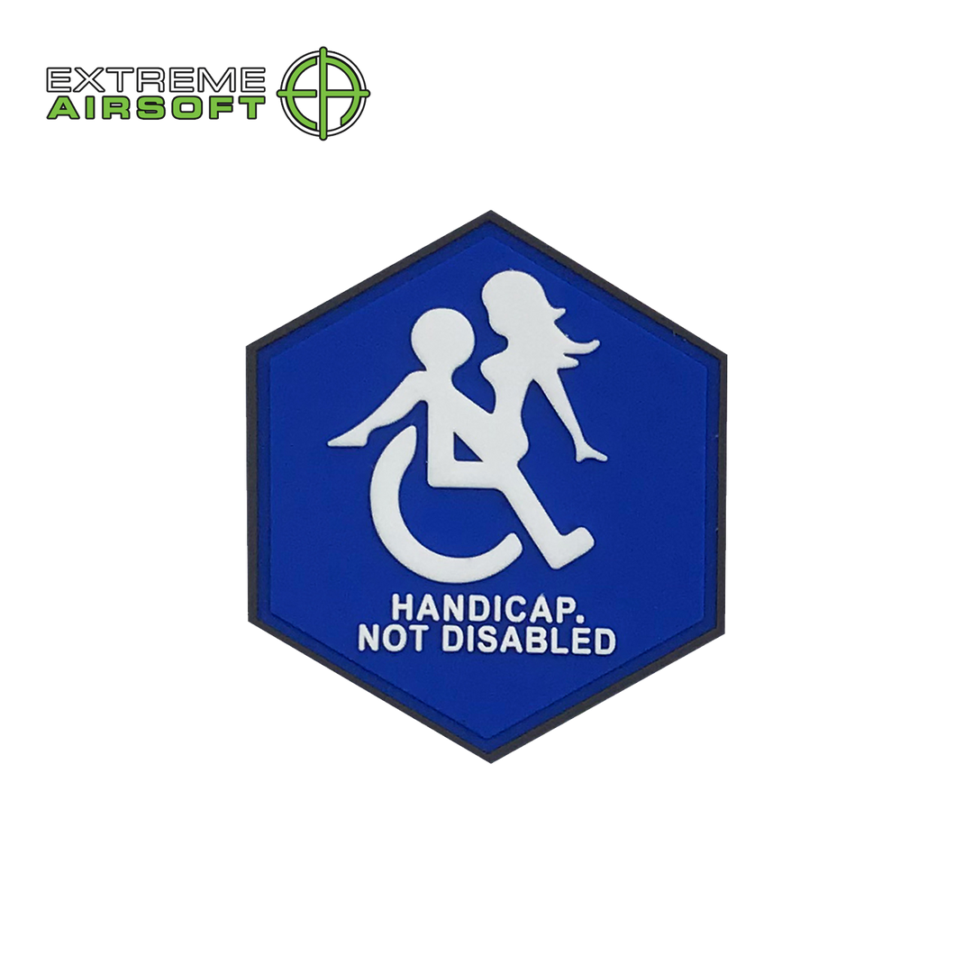 Handicap Not Disabled PVC Patch