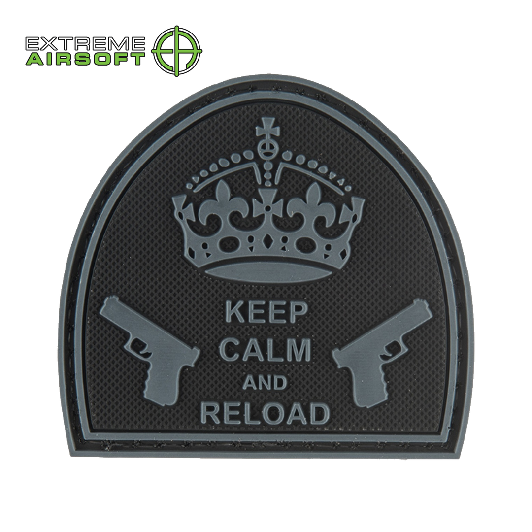G-Force Keep Calm and Reload PVC Morale Patch