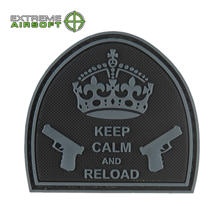 G-Force Keep Calm and Reload PVC Morale Patch