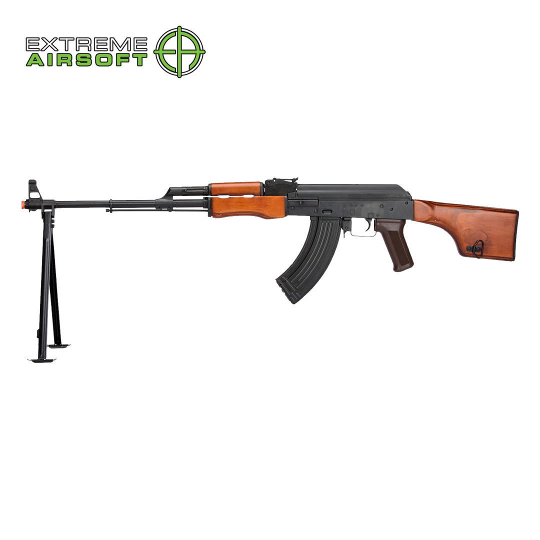 LCT Stamped Steel RPK EBB AEG Rifle w/ Real Wood Furniture