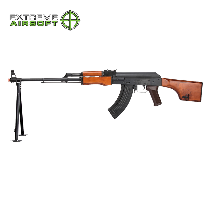 LCT Stamped Steel RPK EBB AEG Rifle w/ Real Wood Furniture