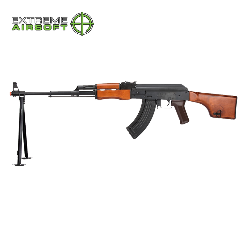 LCT Stamped Steel RPK EBB AEG Rifle w/ Real Wood Furniture