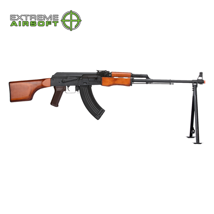 LCT Stamped Steel RPK EBB AEG Rifle w/ Real Wood Furniture