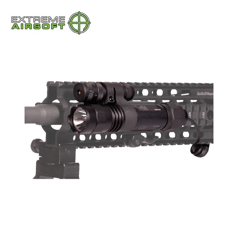 UTG Light/Red Laser Combo - 400 Lumen, Integral Mount