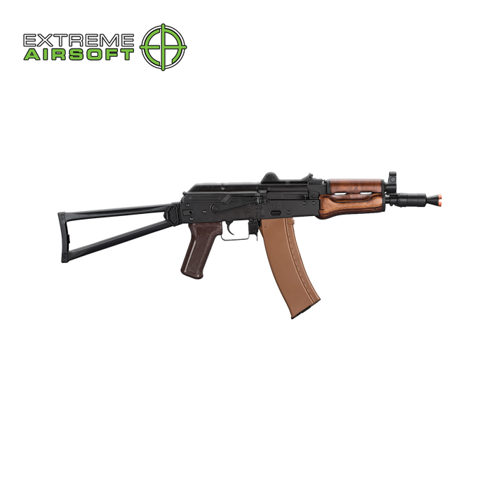 LCT AKS74U ASSAULT RIFLE AEG W/ WOOD FOREGRIP