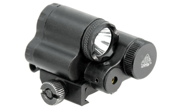 UTG Sub-Compact LED Light and Aiming Adjustable Red Laser
