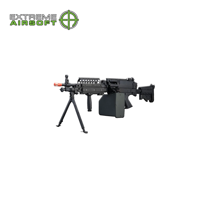 A&K / Cybergun FN Licensed M249 SAW Machine Gun w/ Metal Receiver
