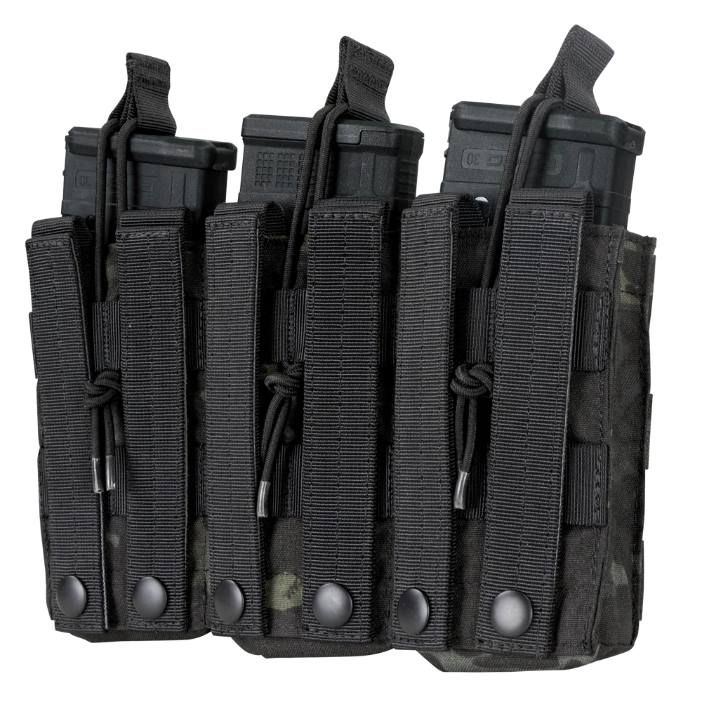 Triple M4 Mag Open-Top Pouch