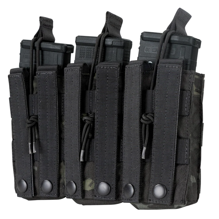 Triple M4 Mag Open-Top Pouch