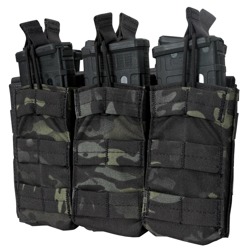 Triple M4 Mag Open-Top Pouch