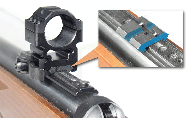 UTG .22/Airgun to Picatinny/Weaver Low Pro Snap-in Adaptor