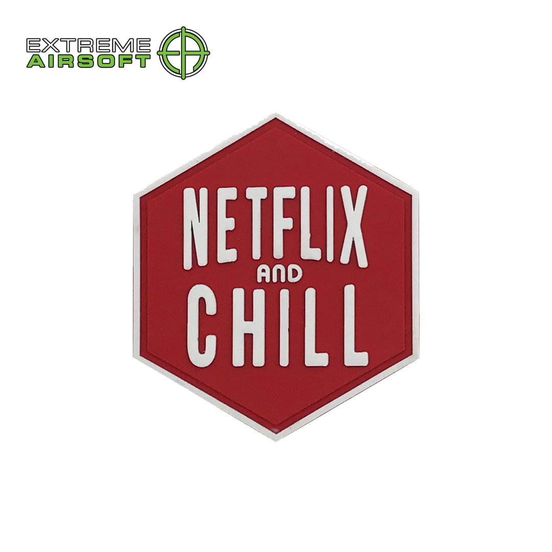Netflix and Chill PVC Patch