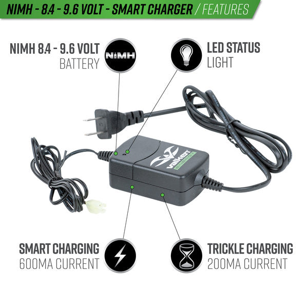Valken 8.4V-9.6V NiMh Smart Charger
