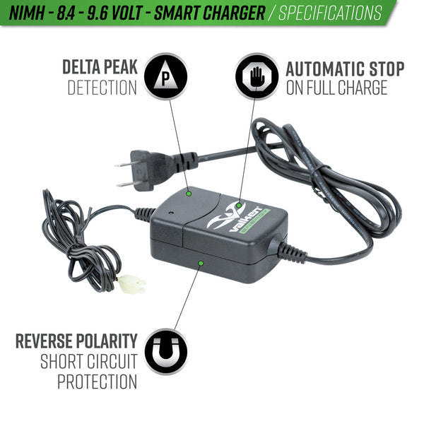 Valken 8.4V-9.6V NiMh Smart Charger