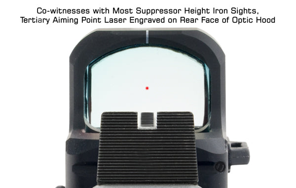 UTG OP3 Micro SLS, Red 4.0 MOA Dot, Side Loading, Sensor
