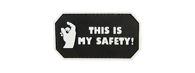 G-FORCE THIS IS MY SAFETY PVC MORALE PATCH