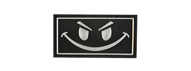 G-FORCE DARK EVIL SMILE PVC MORALE PATCH