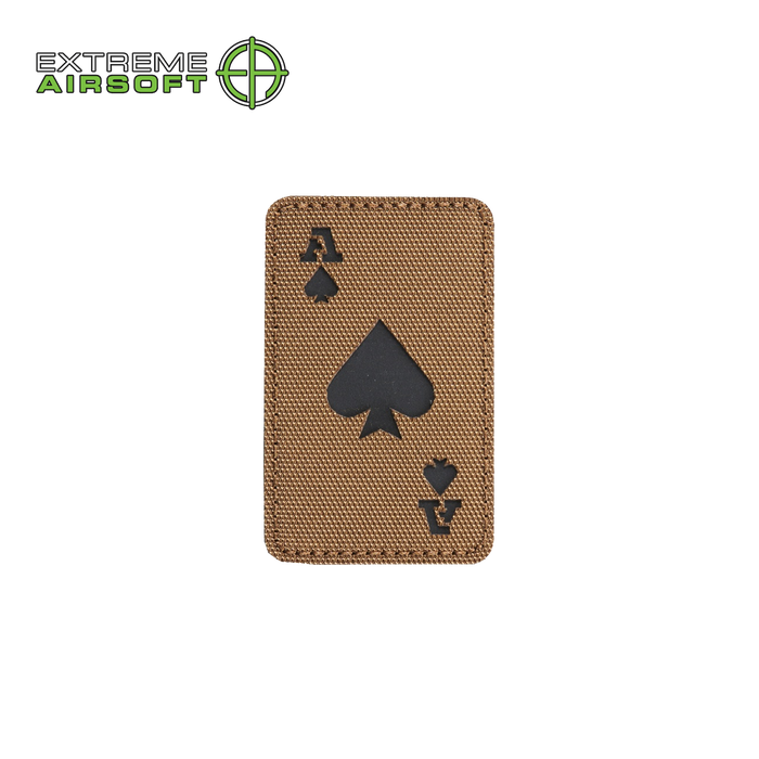 Reflective Poker Ace Patch