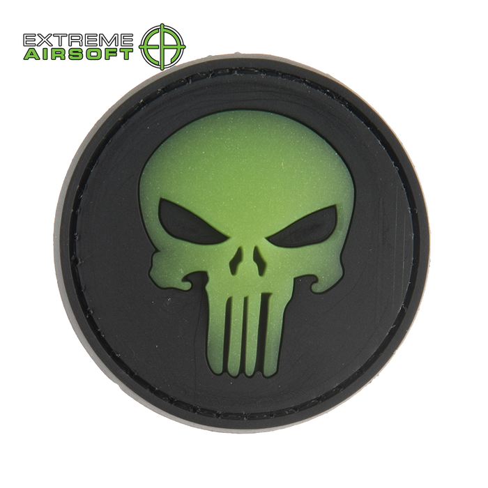 Punisher Glow-In-The-Dark PVC Patch