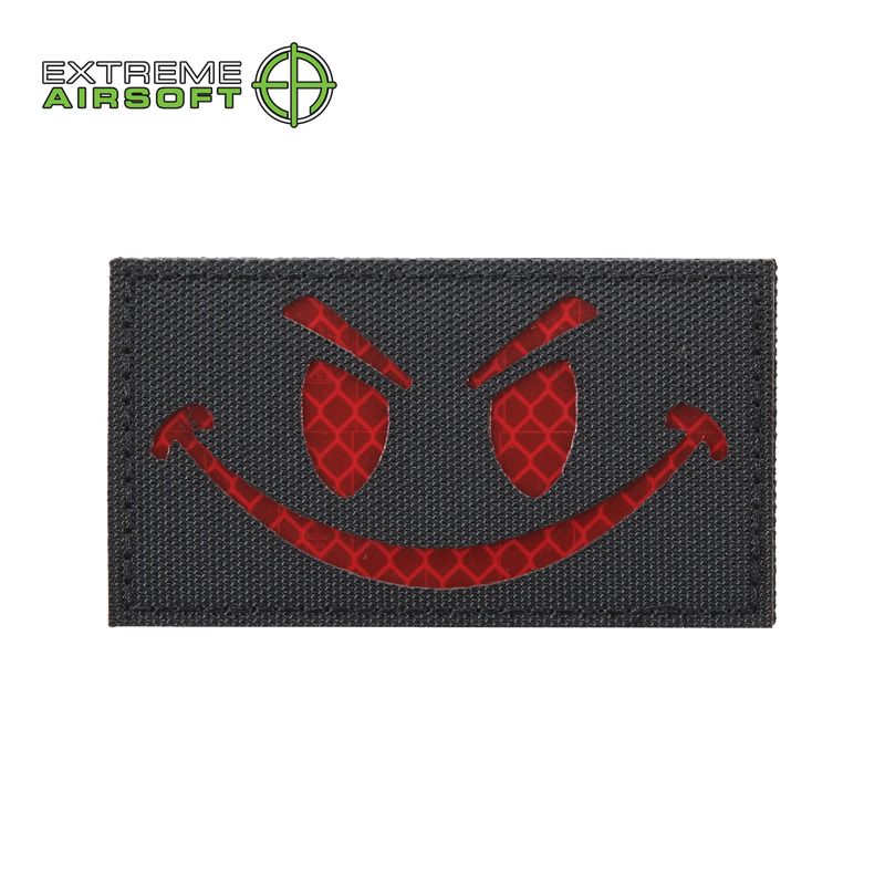 Reflective Evil Smiley Patch
