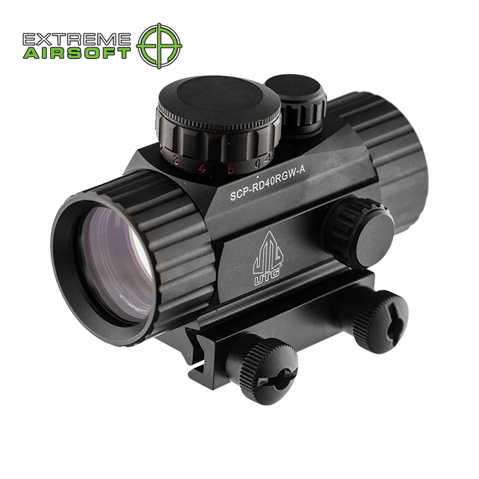 UTG 3.8" ITA Red/Green CQB Dot Sight with Integral Mount