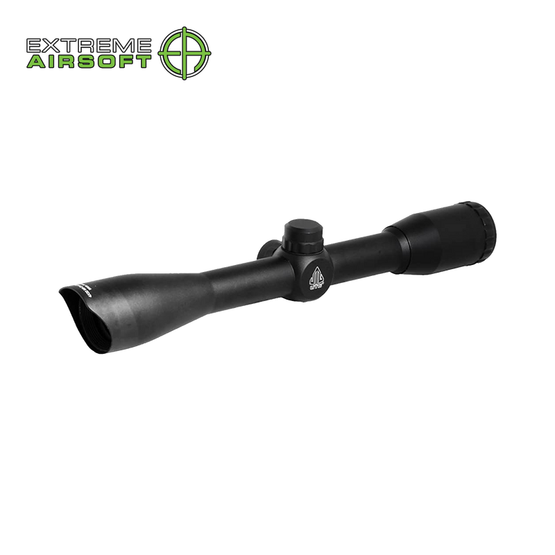 UTG TRUE HUNTER 4X32 1" Scope, Mil-Dot, Airgun Rings