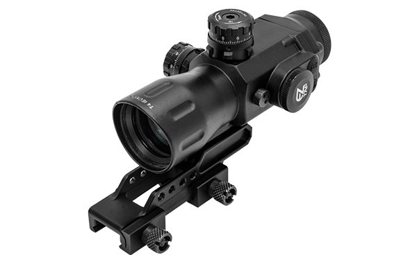 UTG Compact Prismatic 4X32 T4 Scope, 36-Color, T-DOT