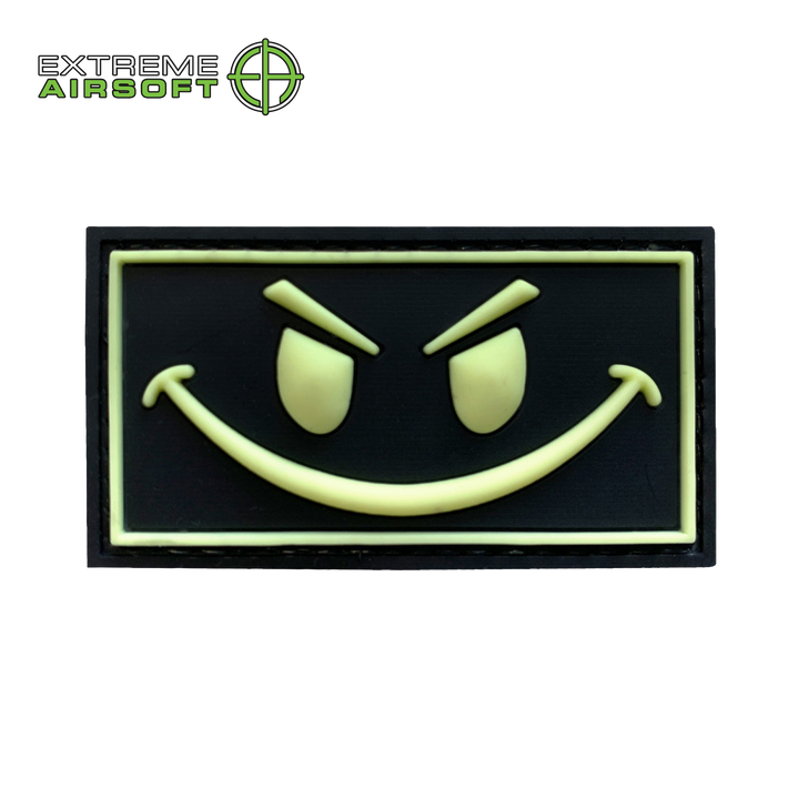 Sinister Smile Glow-In-The-Dark PVC Patch