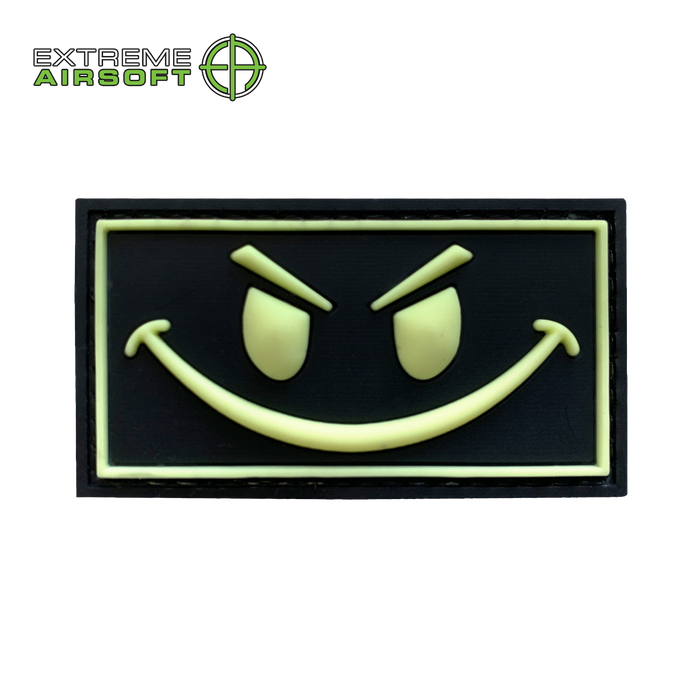 Sinister Smile Glow-In-The-Dark PVC Patch