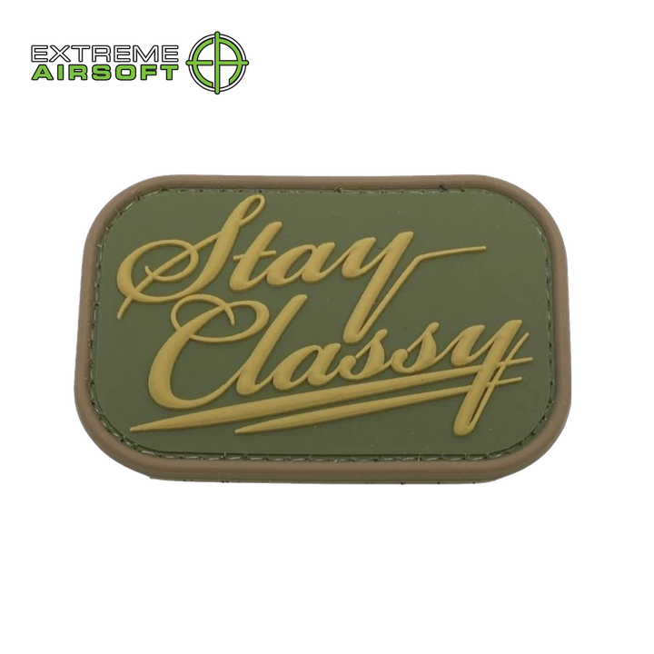 Stay Classy SWAT PVC Patch