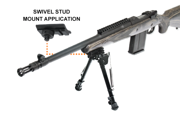 UTG Tactical OP Bipod Quick Detach 8.0" - 12.4"