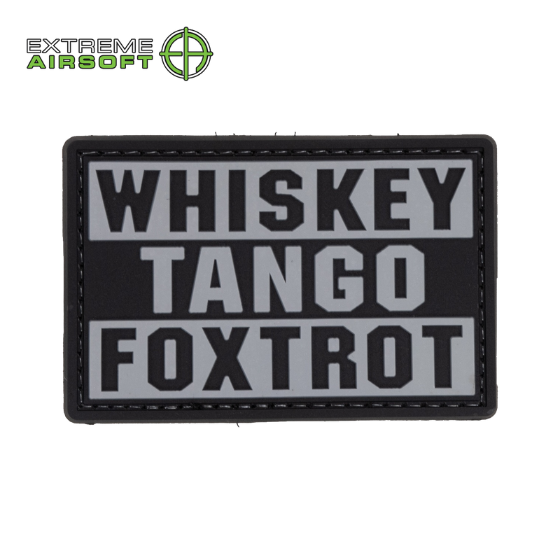 Whiskey Tango Foxtrot PVC Patch
