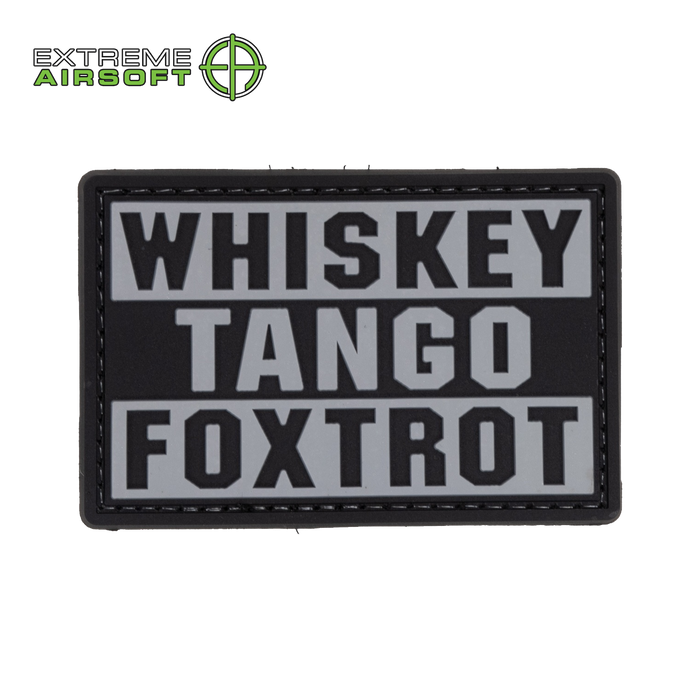 Whiskey Tango Foxtrot PVC Patch